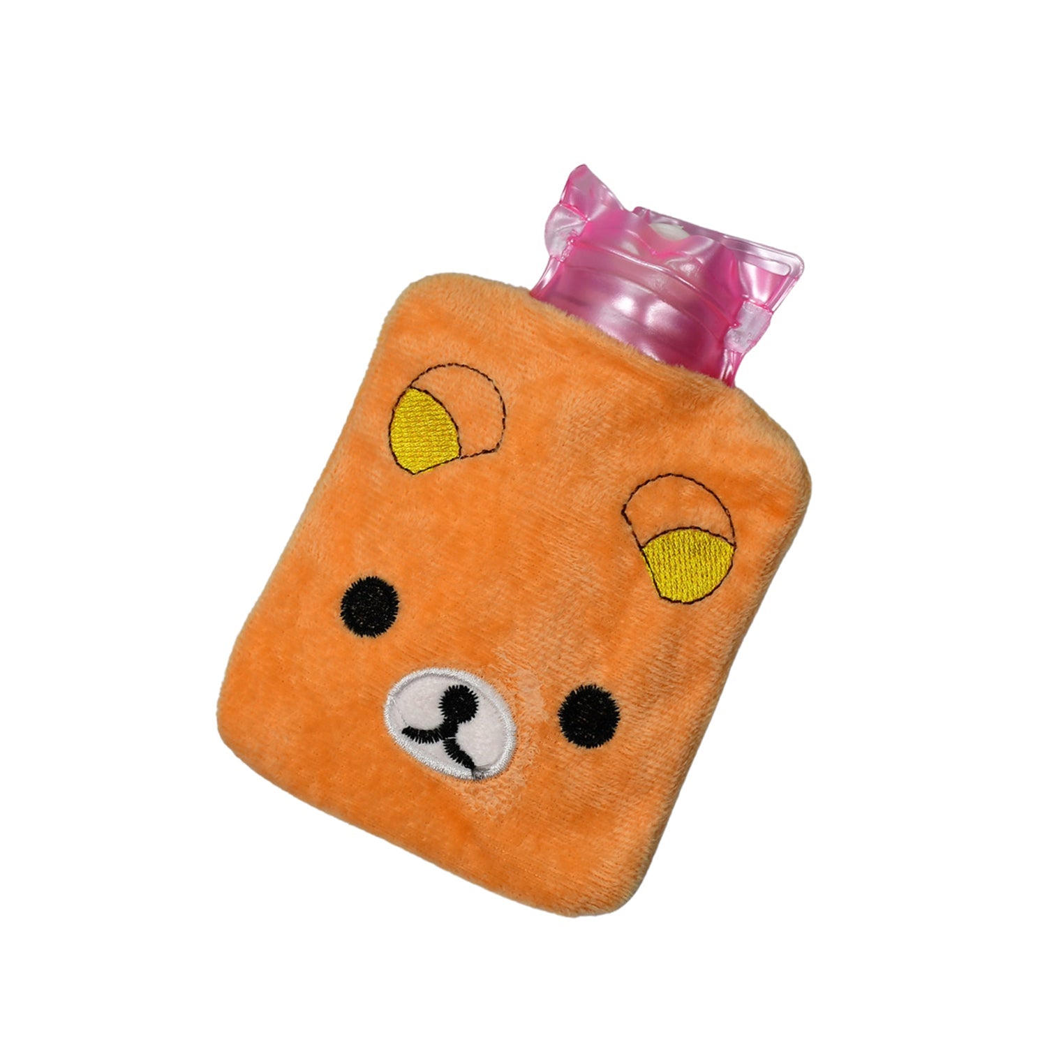 6503 Orange Panda small Hot Water Bag with Cover for Pain Relief, Neck, Shoulder Pain and Hand, Feet Warmer, Menstrual Cramps. 6503 Orange Panda small Hot Water Bag with Cover for Pain Relief, Neck, Shoulder Pain and Hand, Feet Warmer, Menstrual Cramps.